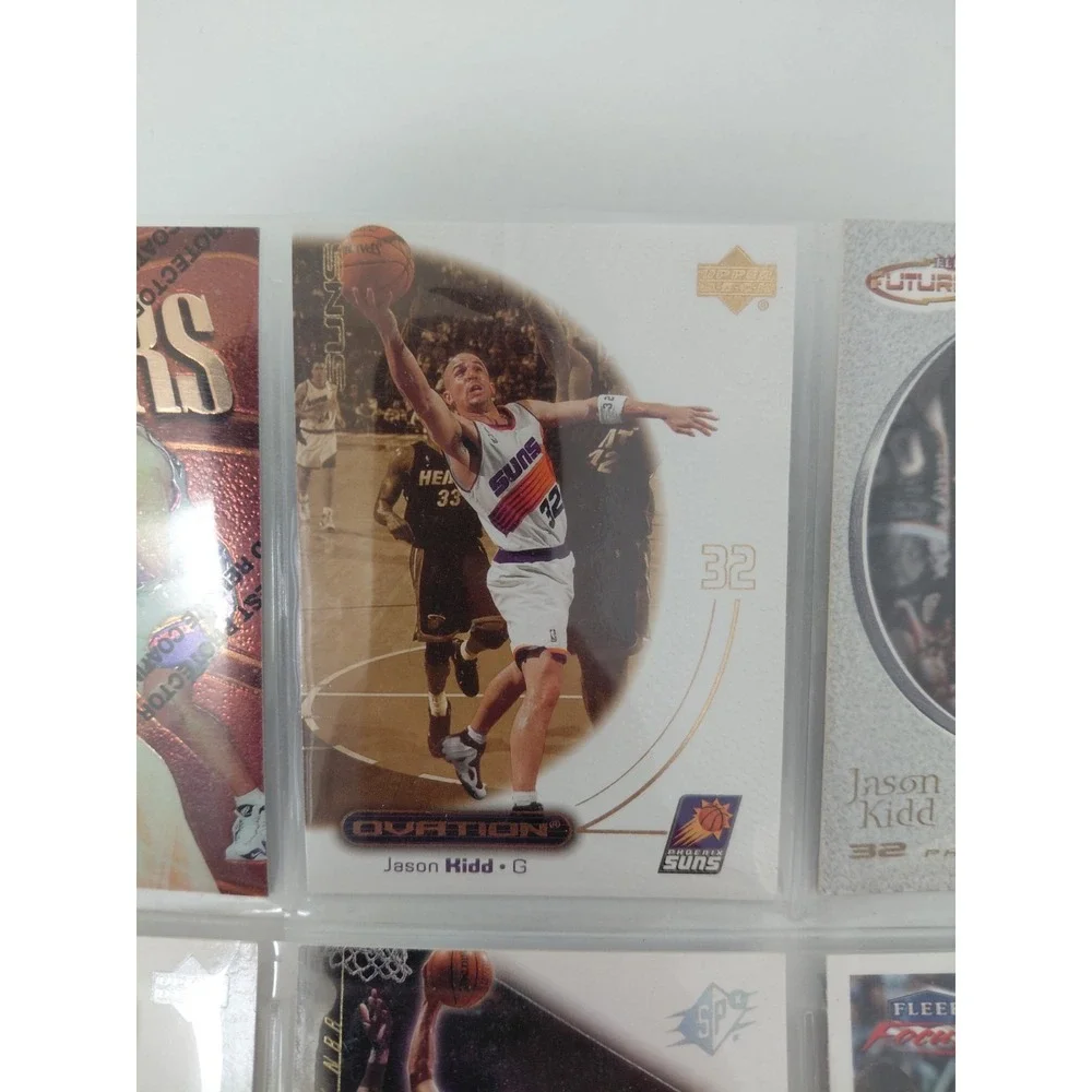 Lot of 6 Jason Kidd Phoenix Suns NBA VTG‎ 2000 - 2001